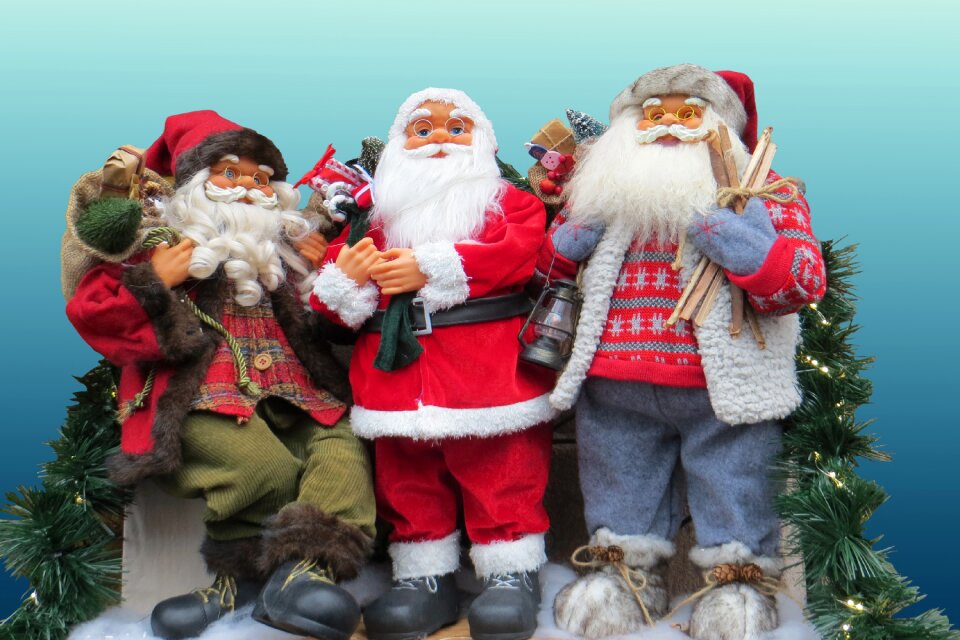 Santa claus christmas figure