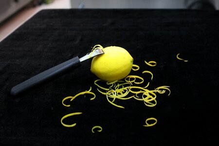 Lemon citrus lemon peel photo