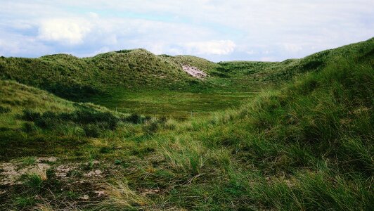 Hills dunes netherlands