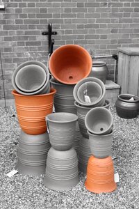 Ceramic brown earthenware