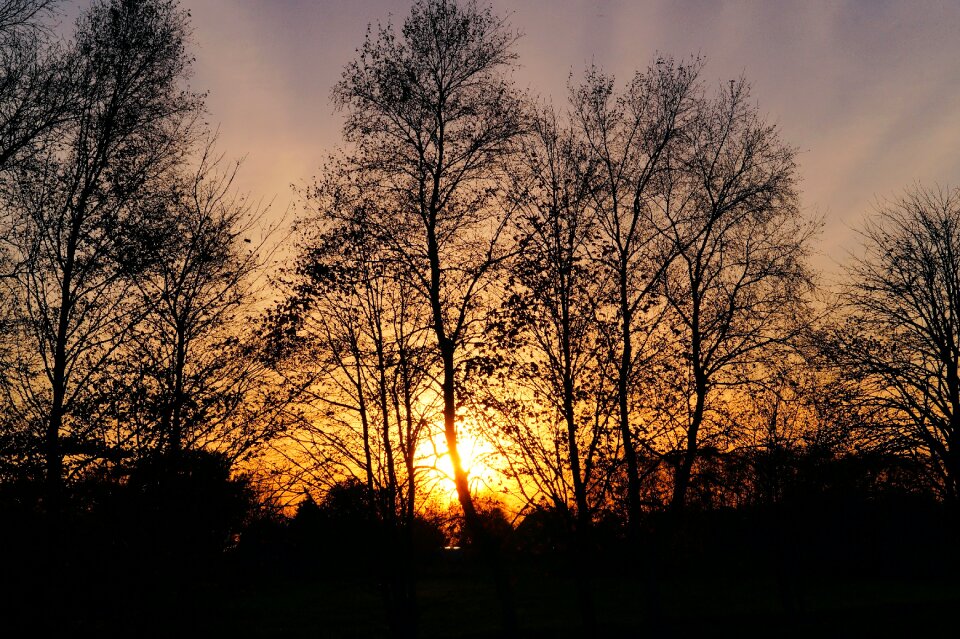 Sky evening sky kahl