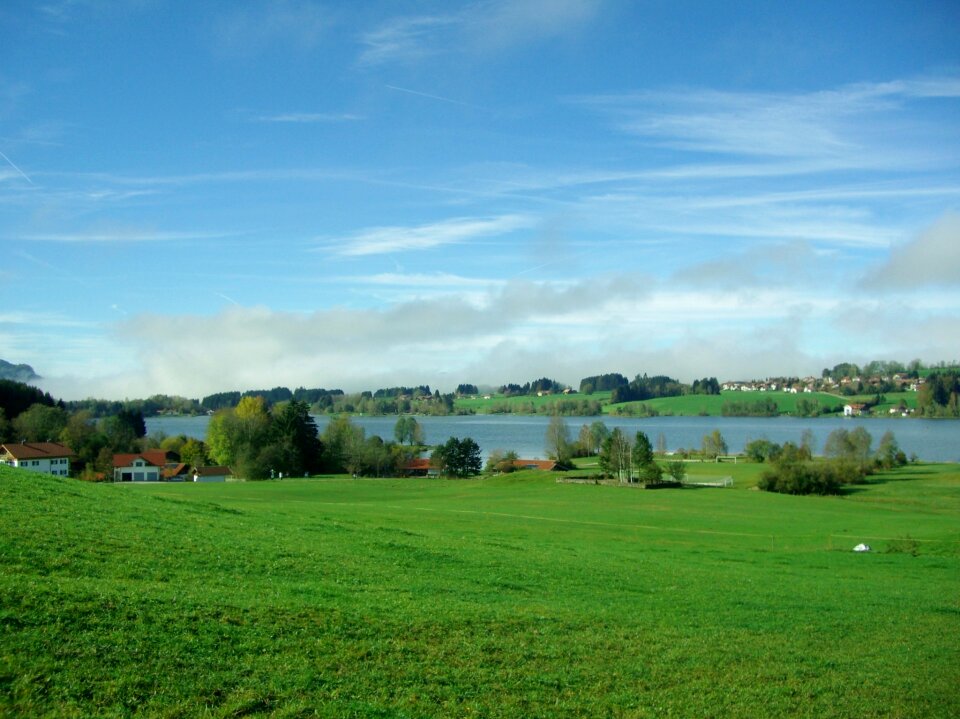Green blue nature