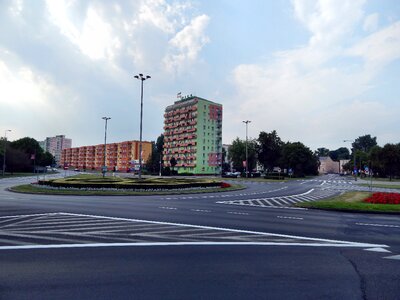 Poland architecture street
