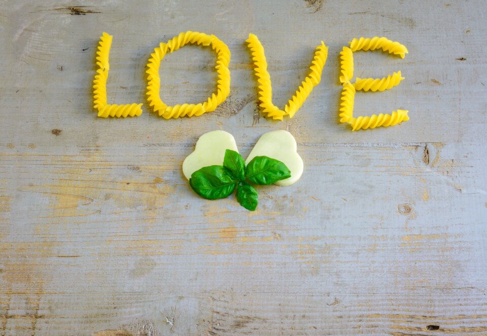 Love cuisine spaghetti