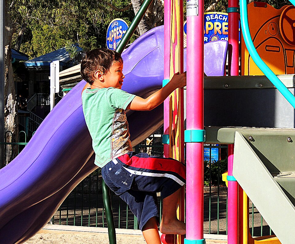 Park colourful summer