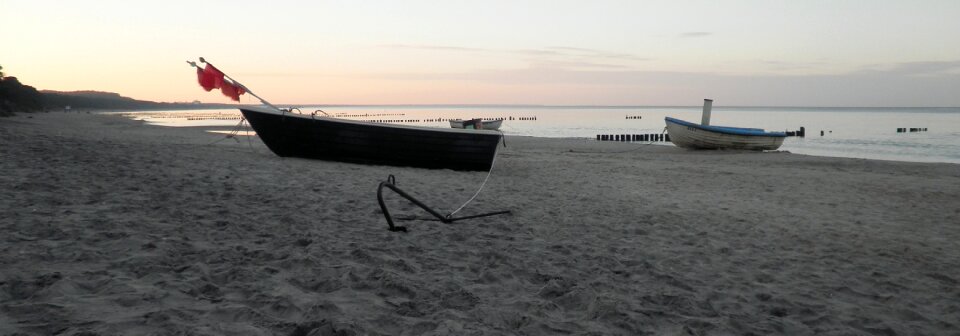 Beach mood abendstimmung photo