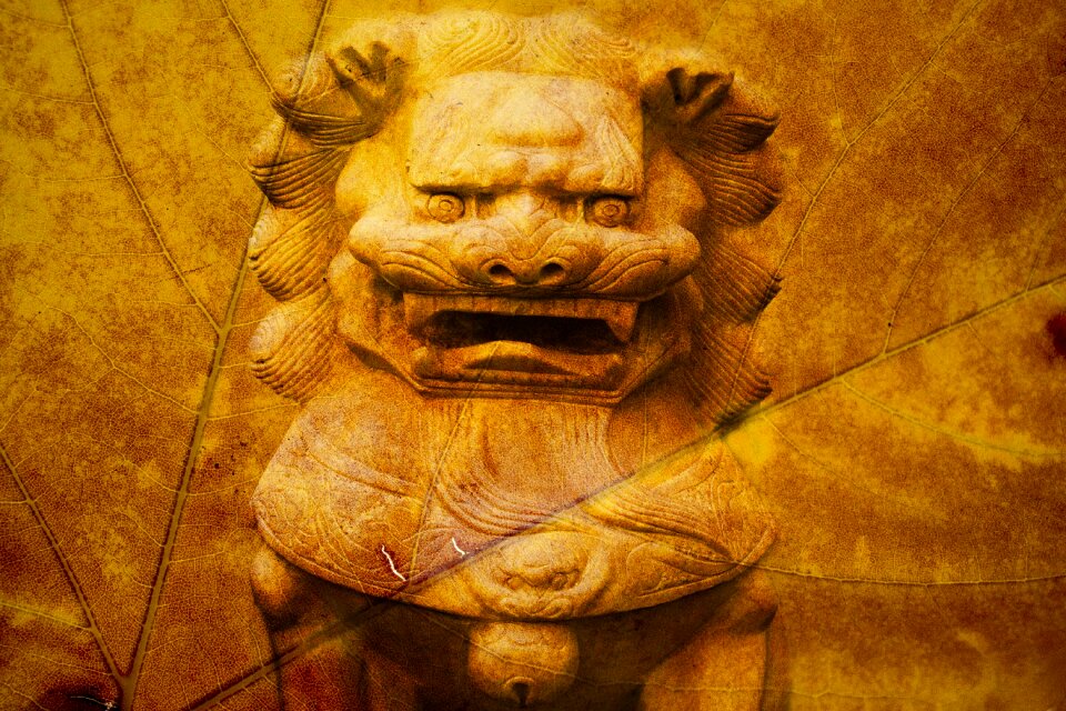 Mythical creatures sculpture china