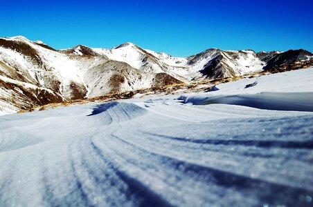 Winter nature landscape photo