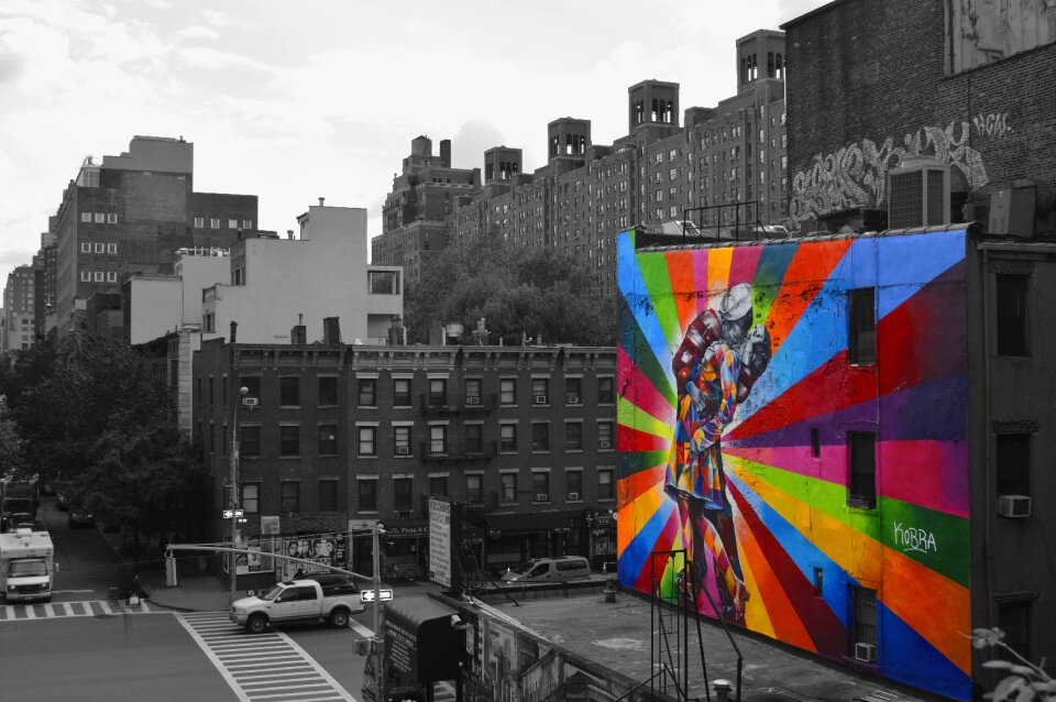 Grey color new york city