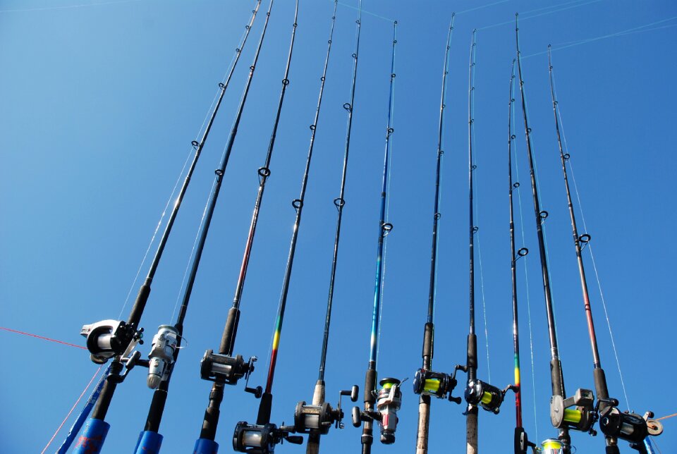 Hook and line boating fishing