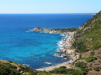 Sardinia coast villasimius