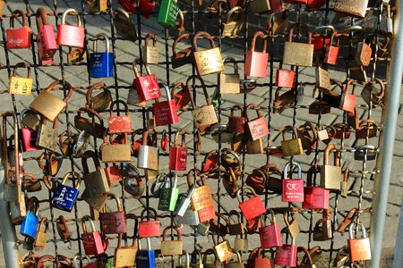 Love love locks padlocks