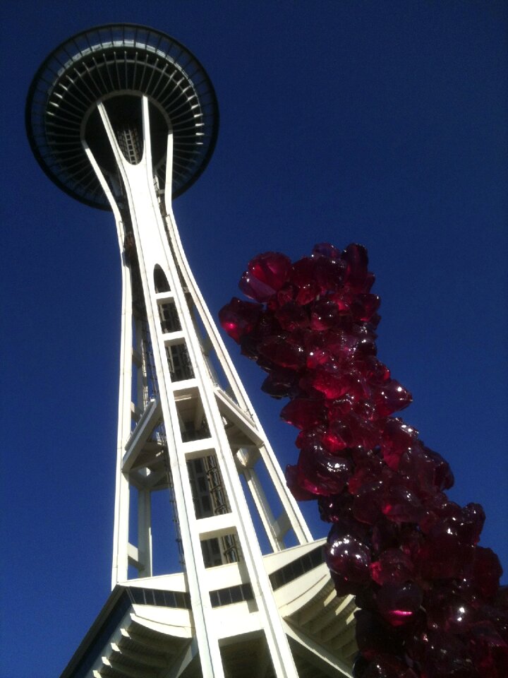 Washington skyline tower photo