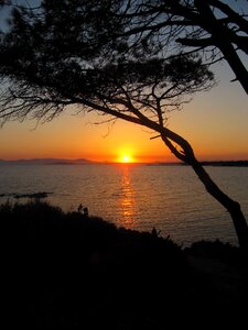 Sardinia sea sunset photo
