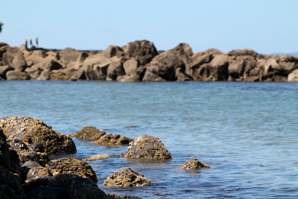 Rock water ocean