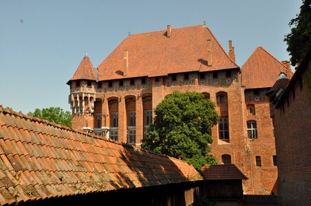Castle of the teutonic knights architecture poland photo