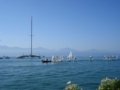 Lausanne switzerland ouchy photo