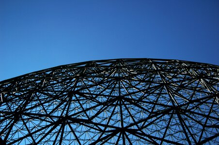 Architecture steel biosphere
