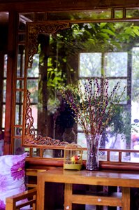 Furnishings flower window sill