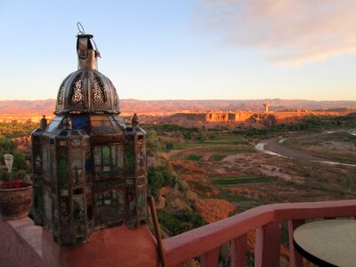 Morocco lantern desert