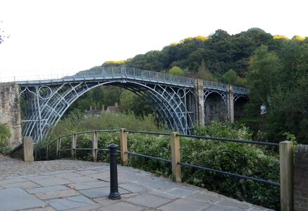 Bridge river iron photo