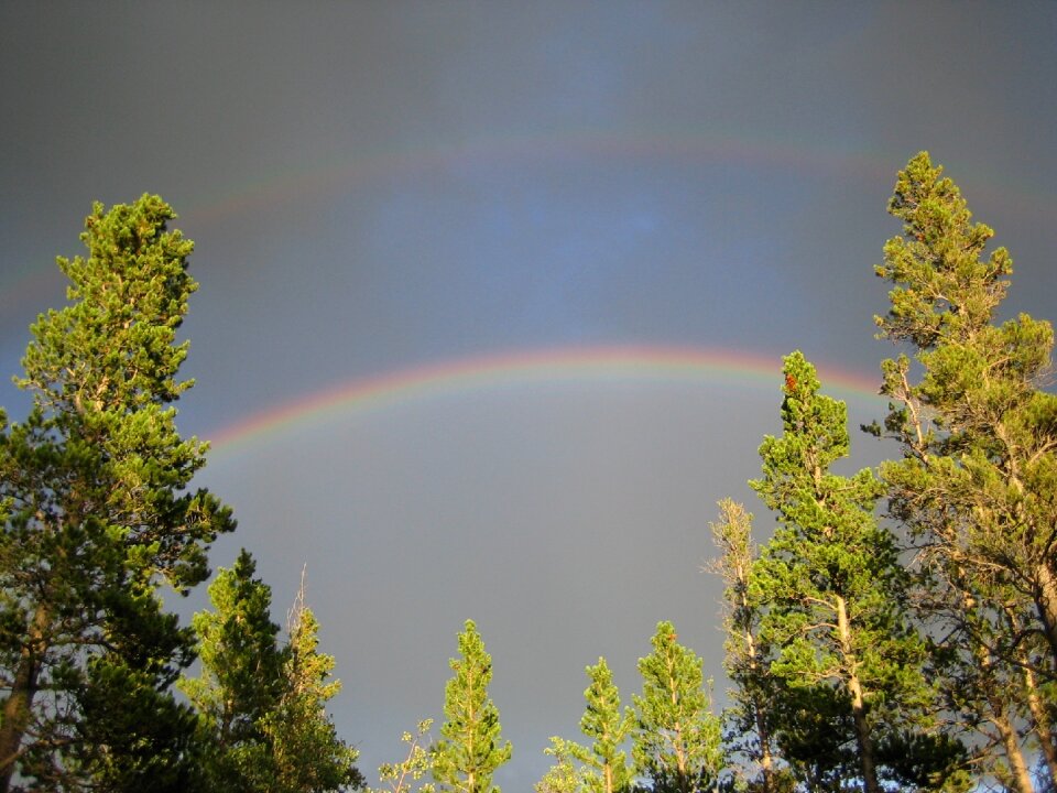 Inspirational colorado sky