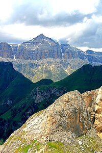 Dolomites view mountain photo