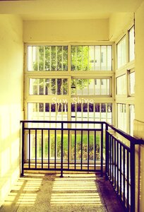 Sunshine balcony warm