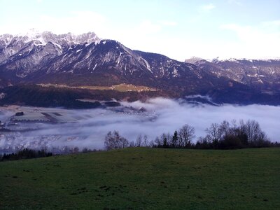 Alpine vomp panorama photo