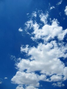 Cumulus lighting blue photo