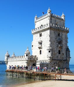 Bethlehem's tower lisbon portugal photo
