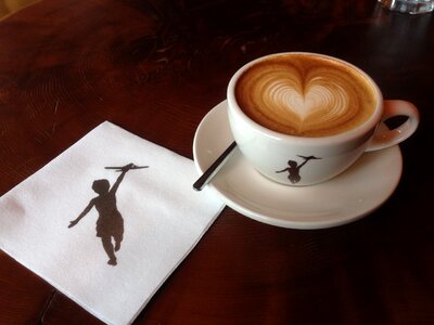 Cappuccino cup caffeine photo