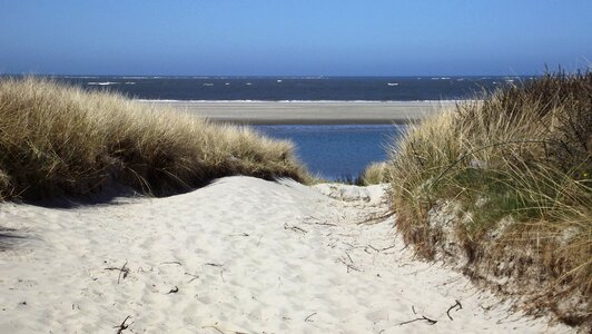 Dunes sand road sand