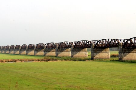 Architecture old bridge construction