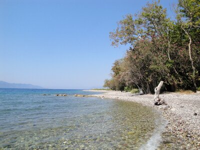 Beach sea water