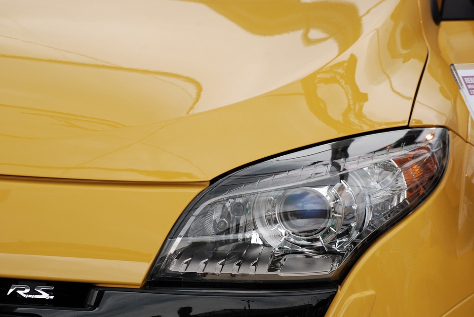 Racing headlight lamp