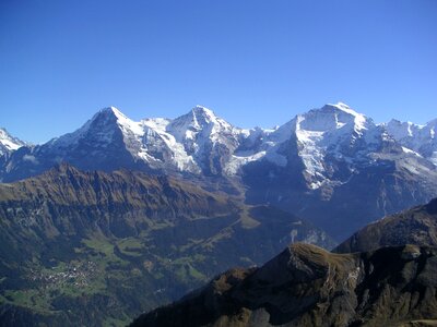 Mountains grindelwald switzerland