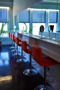 Seats chairs mirror