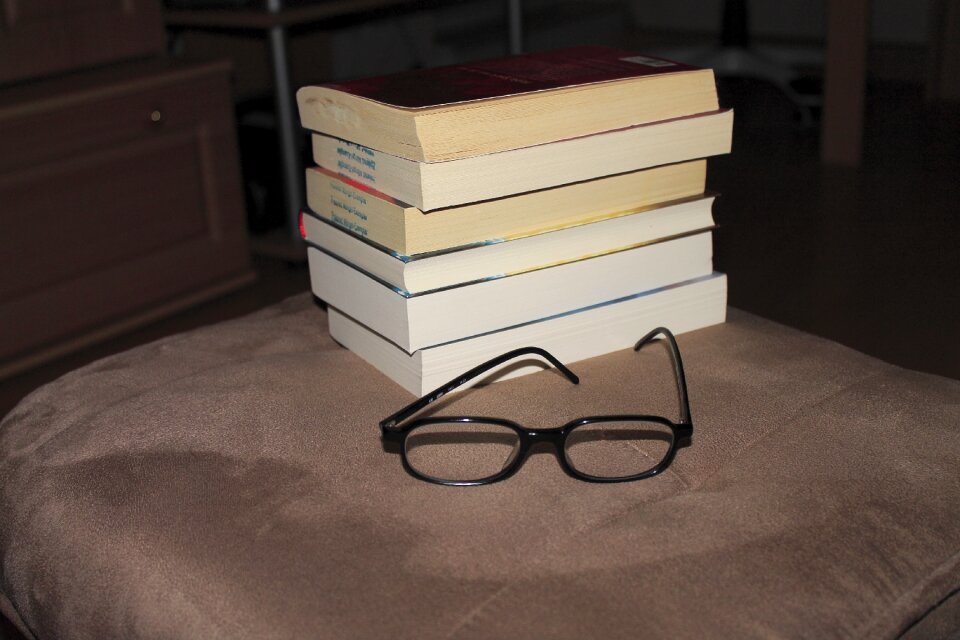 Reading glasses formed read