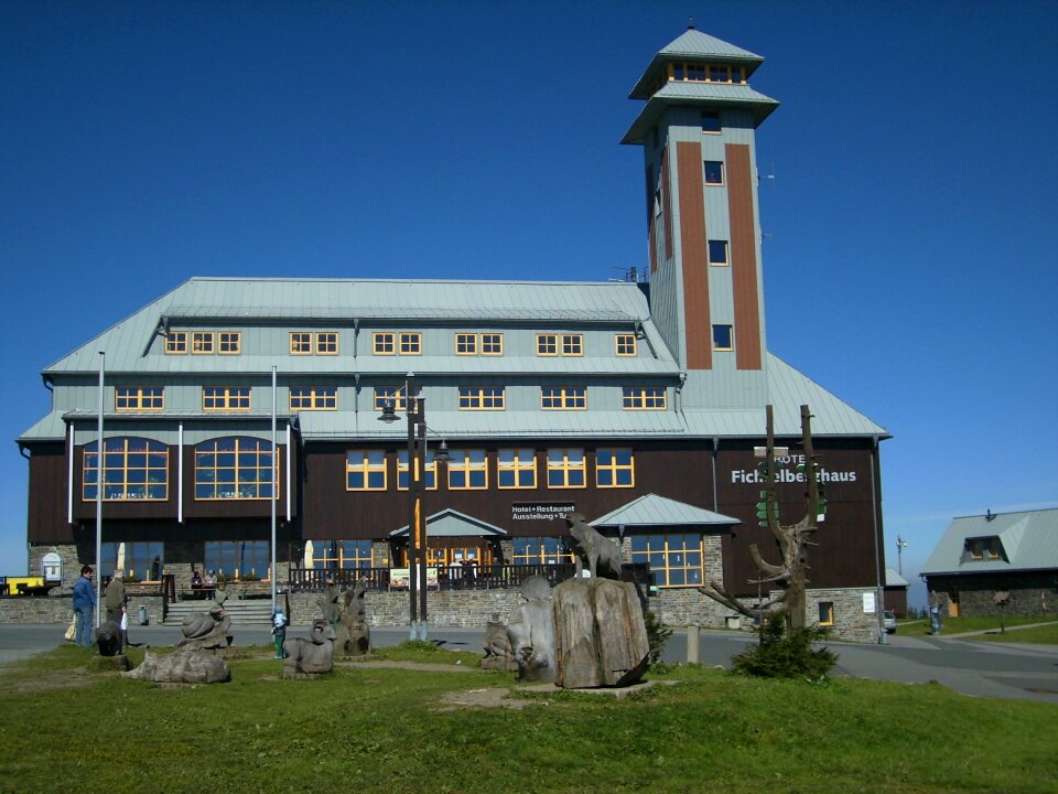 Ore mountains fichtelberg mountain