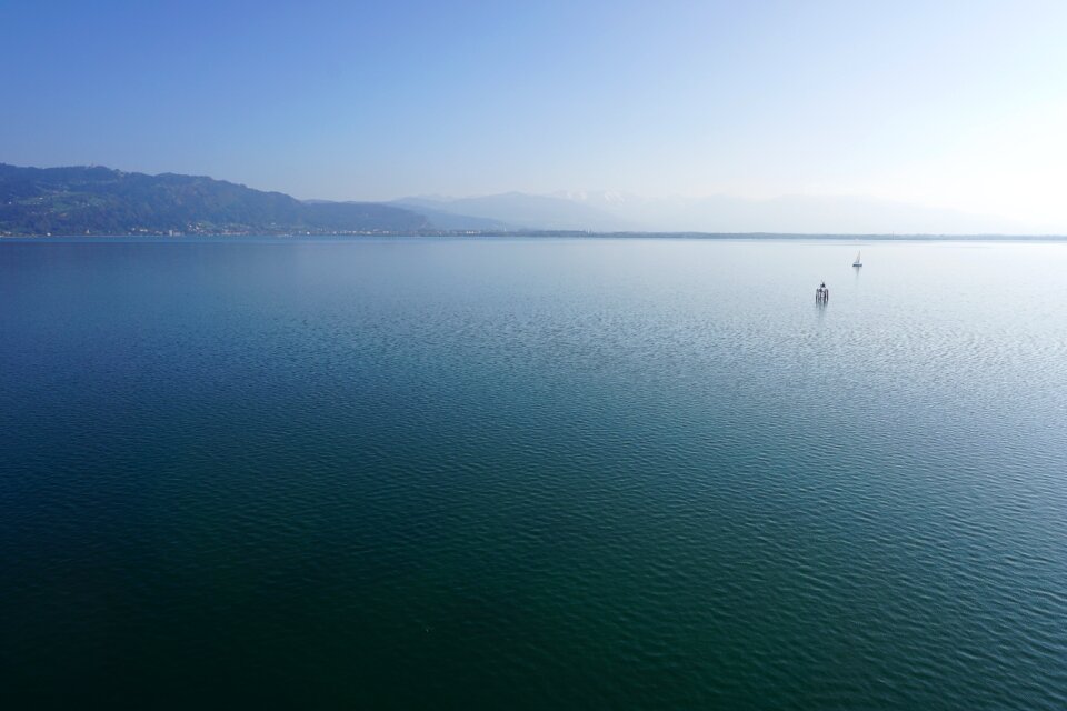 Blue view rest