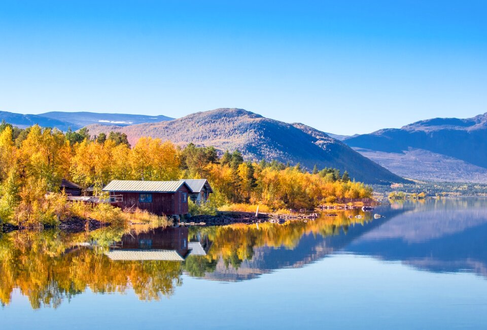 Björkudden lapland autumn