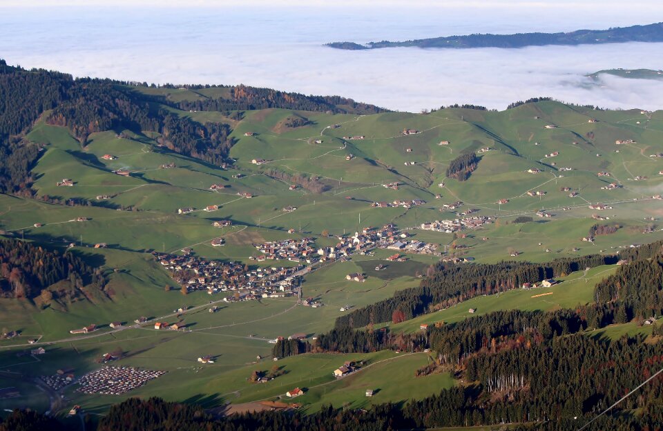 Switzerland panorama view