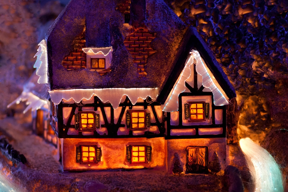 Decoration evening exterior
