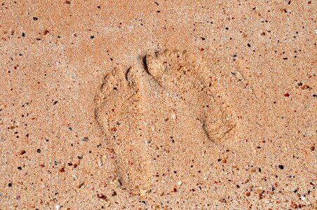 Sand beach barefoot photo