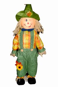 Boy autumn decor