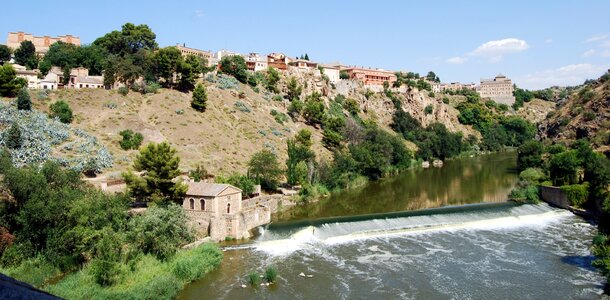 Landscape water waterfall