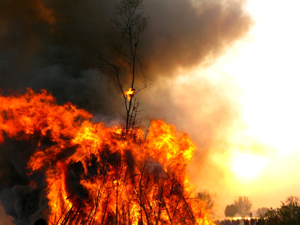 Easter fire fire flame