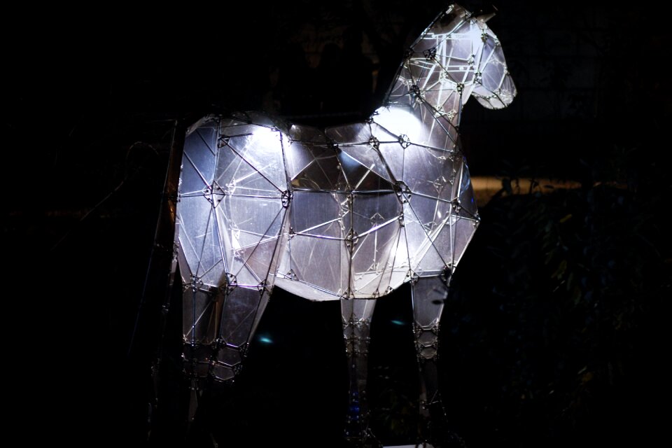 Light night view lantern