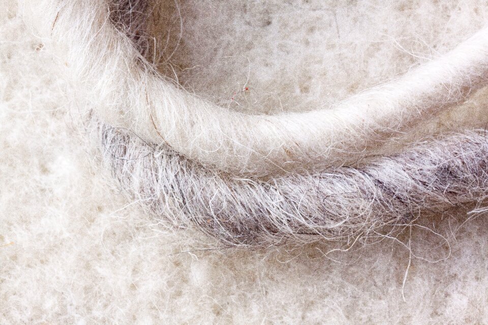 Natural product felted middle ages